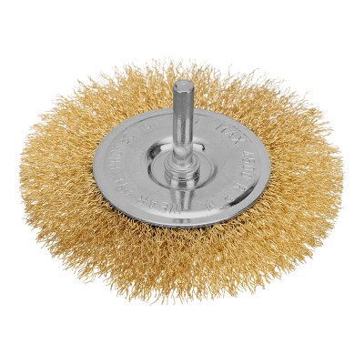 Набор щеток для дрели, 2 шт, 1 плоская, 100 мм, 1 "чашка", 75 мм, со шпильками Matrix Набор щеток для дрели, 2 шт, 1 плоская, 100 мм, 1 "чашка", 75 мм, со шпильками Matrix