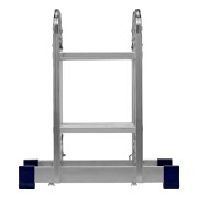 Лестница шарнирная алюминиевая, 4 х 2 ступени, Сибртех