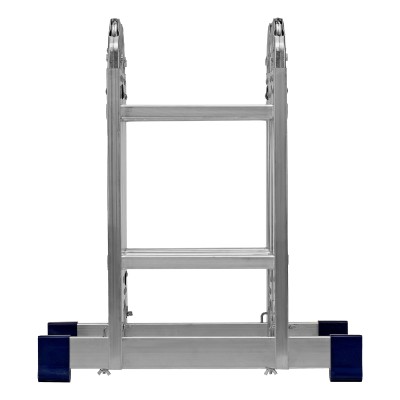 Лестница шарнирная алюминиевая, 4 х 2 ступени, Сибртех Лестница шарнирная алюминиевая, 4 х 2 ступени, Сибртех