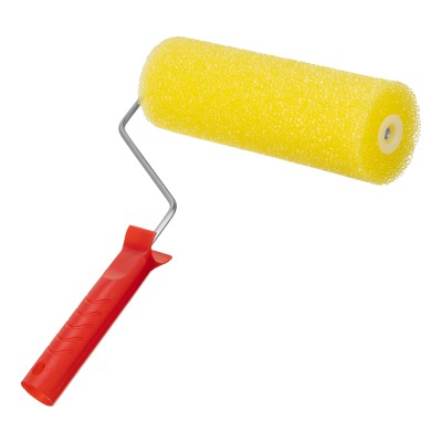 Валик "Структурный" поролоновый с ручкой, "шероховатый", 230 мм, D 80 мм, D ручки 6 мм MTX Валик "Структурный" поролоновый с ручкой, "шероховатый", 230 мм, D 80 мм, D ручки 6 мм MTX