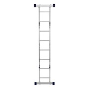 Лестница шарнирная алюминиевая, 4 х 2 ступени, Сибртех