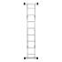 Лестница шарнирная алюминиевая, 4 х 2 ступени, Сибртех Лестница шарнирная алюминиевая, 4 х 2 ступени, Сибртех