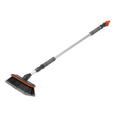 Щетка с подачей воды, телескоп. 2 части (щетка, ручка телескопическая) Stels Щетка с подачей воды, телескоп. 2 части (щетка, ручка телескопическая) Stels