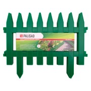 Забор декоративный "Рейка", 28 х 300 см, зеленый, Palisad