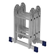 Лестница шарнирная алюминиевая, 4 х 2 ступени, Сибртех