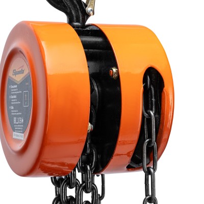 Таль цепная, 1 т, H подъема 2.5 м, расстояние между крюками 300 мм Sparta Таль цепная, 1 т, H подъема 2.5 м, расстояние между крюками 300 мм Sparta