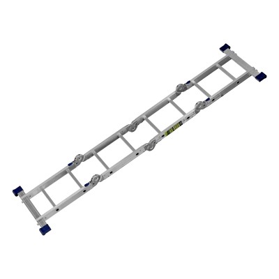Лестница шарнирная алюминиевая, 4 х 2 ступени, Сибртех Лестница шарнирная алюминиевая, 4 х 2 ступени, Сибртех