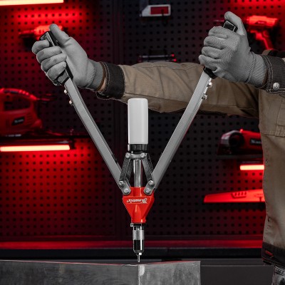 Заклепочник двуручный, для заклепок 3.2-4.0-4.8-6-6,4 мм Matrix Professional Заклепочник двуручный, для заклепок 3.2-4.0-4.8-6-6,4 мм Matrix Professional