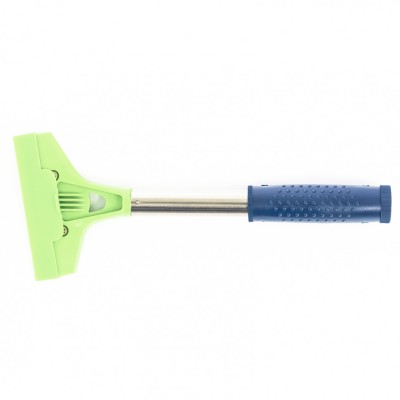 Скребок, фиксированное лезвие, 100 мм, металлическая обрезиненная ручка, 300 мм Сибртех Скребок, фиксированное лезвие, 100 мм, металлическая обрезиненная ручка, 300 мм Сибртех