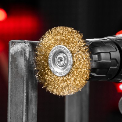 Набор щеток для дрели, 3 шт, 1 плоская, 65 мм, 50 мм "чашка", ручная металлическая Matrix Набор щеток для дрели, 3 шт, 1 плоская, 65 мм, 50 мм "чашка", ручная металлическая Matrix