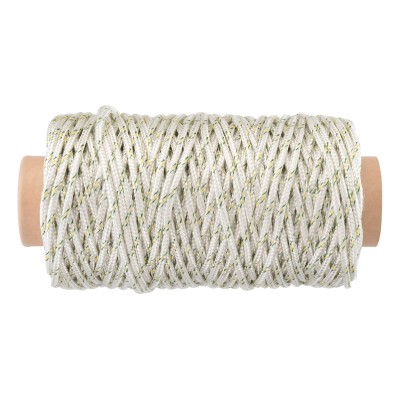 Фал плетеный капроновый с сердечником, 6 мм, L 100 м, 16-прядный, Сибртех Фал плетеный капроновый с сердечником, 6 мм, L 100 м, 16-прядный, Сибртех