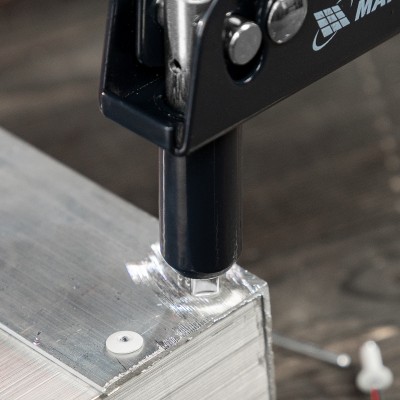 Заклепочник, 225 мм, заклепки 2.4-3.2-4.0-4.8 мм Матрикс Заклепочник, 225 мм, заклепки 2.4-3.2-4.0-4.8 мм Матрикс