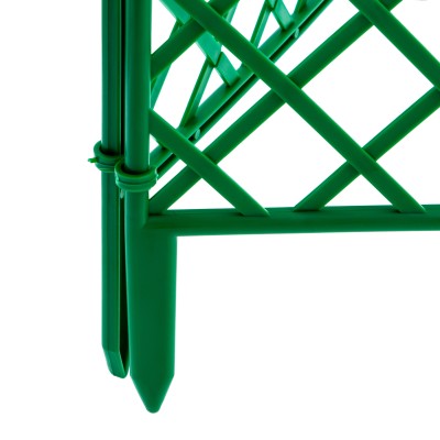 Забор декоративный "Сетка", 24 х 320 см, зеленый, Palisad Забор декоративный "Сетка", 24 х 320 см, зеленый, Palisad