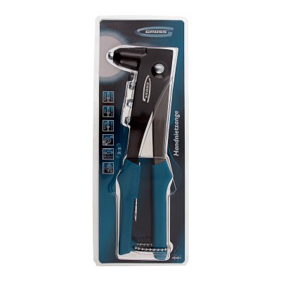 Заклепочник литой, заклепки 2.4-4.8 мм Gross Заклепочник литой, заклепки 2.4-4.8 мм Gross