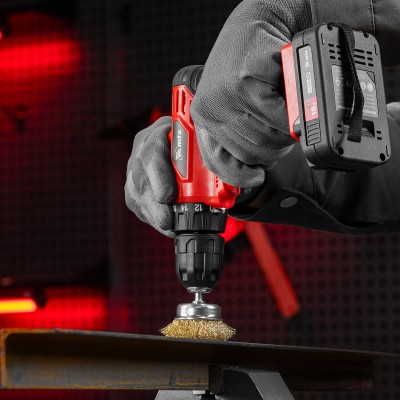 Набор щеток для дрели, 3 шт, 1 плоская, 65 мм, 50 мм "чашка", ручная металлическая Matrix Набор щеток для дрели, 3 шт, 1 плоская, 65 мм, 50 мм "чашка", ручная металлическая Matrix