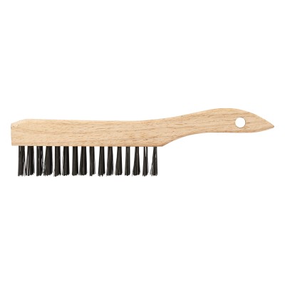 Щетка зачистная пятирядная, закаленная прямая проволока с деревянной ручкой Сибртех Щетка зачистная пятирядная, закаленная прямая проволока с деревянной ручкой Сибртех