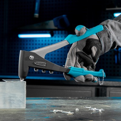 Заклепочник литой, заклепки 2.4-4.8 мм Gross Заклепочник литой, заклепки 2.4-4.8 мм Gross