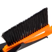 Щетка-сметка для снега со скребком, 400 мм Sparta