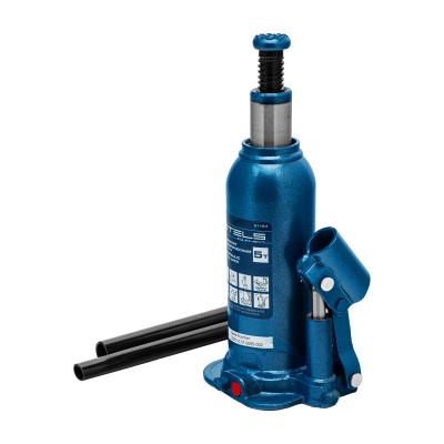 Домкрат гидравлический бутылочный, 5 т, h подъема 207-404 мм Stels Домкрат гидравлический бутылочный, 5 т, h подъема 207-404 мм Stels