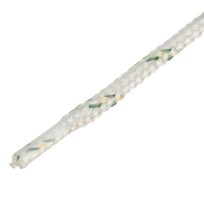 Фал плетеный капроновый с сердечником, 6 мм, L 100 м, 16-прядный, Сибртех Фал плетеный капроновый с сердечником, 6 мм, L 100 м, 16-прядный, Сибртех