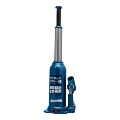 Домкрат гидравлический бутылочный, 5 т, h подъема 207-404 мм Stels Домкрат гидравлический бутылочный, 5 т, h подъема 207-404 мм Stels