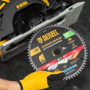 Пильный диск по алюминию ф185 х 20 мм, 64 зубьев Denzel