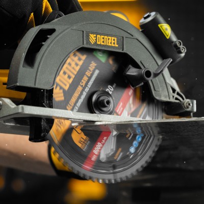 Пильный диск по алюминию ф185 х 20 мм, 64 зубьев Denzel Пильный диск по алюминию ф185 х 20 мм, 64 зубьев Denzel