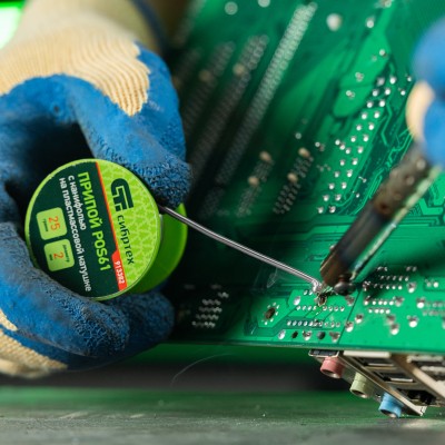 Припой с канифолью, D 2 мм, 25 г, POS61, на пластмассовой катушке Сибртех Припой с канифолью, D 2 мм, 25 г, POS61, на пластмассовой катушке Сибртех