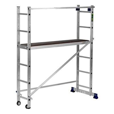 Алюминиевая лестница помост 3 В 1 (арт. в серт.: 1415206) Алюминиевая лестница помост 3 В 1 (арт. в серт.: 1415206)