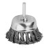 Щетка для дрели, 65 мм, "чашка" со шпилькой, крученая металлическая проволока Matrix Щетка для дрели, 65 мм, "чашка" со шпилькой, крученая металлическая проволока Matrix