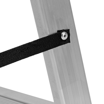 Лестница, 2 х 8 ступеней, алюминиевая, двухсекционная, Сибртех Лестница, 2 х 8 ступеней, алюминиевая, двухсекционная, Сибртех