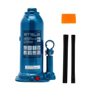 Домкрат гидравлический бутылочный, 6 т, h подъема 207-404 мм Stels