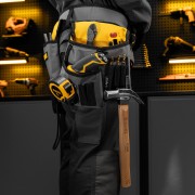 Пояс монтажника, сумки поясные, кобура для шуруповерта Denzel