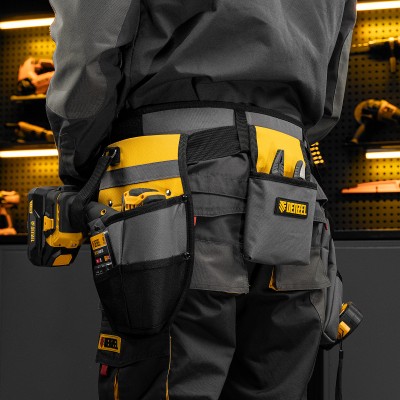 Пояс монтажника, сумки поясные, кобура для шуруповерта Denzel Пояс монтажника, сумки поясные, кобура для шуруповерта Denzel