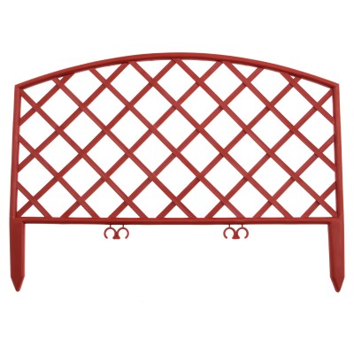 Забор декоративный "Сетка", 24 х 320 см, терракот, Palisad Забор декоративный "Сетка", 24 х 320 см, терракот, Palisad