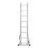 Лестница, 2 х 8 ступеней, алюминиевая, двухсекционная, Сибртех Лестница, 2 х 8 ступеней, алюминиевая, двухсекционная, Сибртех