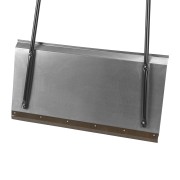 Движок для уборки снега, стальной, оцинкованный, 750 х 410 х 1100 мм, стальная рукоятка, Сибртех