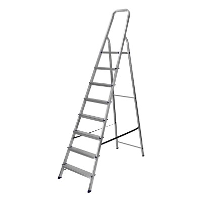 Стремянка, 8 ступеней, алюминиевая, Сибртех Стремянка, 8 ступеней, алюминиевая, Сибртех