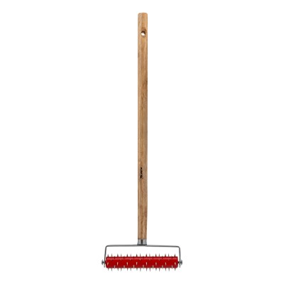 Валик для гипсокартона, 150 мм, игольчатый, деревянная ручка 500 мм MTX Валик для гипсокартона, 150 мм, игольчатый, деревянная ручка 500 мм MTX