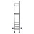 Алюминиевая лестница помост 3 В 1 (арт. в серт.: 1415206) Алюминиевая лестница помост 3 В 1 (арт. в серт.: 1415206)