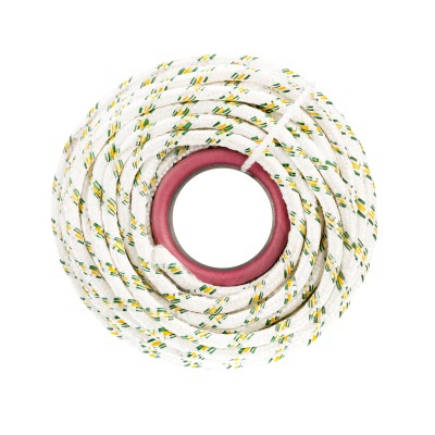 Фал плетеный капроновый с сердечником, 8 мм, L 100 м, 16-прядный, Сибртех Фал плетеный капроновый с сердечником, 8 мм, L 100 м, 16-прядный, Сибртех