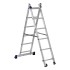 Алюминиевая лестница помост 3 В 1 (арт. в серт.: 1415206) Алюминиевая лестница помост 3 В 1 (арт. в серт.: 1415206)