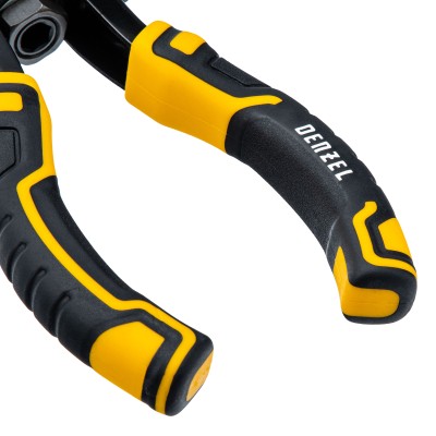 Заклепочник двуручный, заклепки 2,4-3,2-4,0-4,8-6,4 мм Denzel Заклепочник двуручный, заклепки 2,4-3,2-4,0-4,8-6,4 мм Denzel