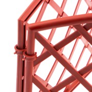 Забор декоративный "Сетка", 24 х 320 см, терракот, Palisad