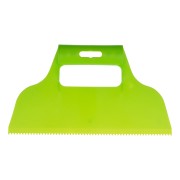 Шпатель для клея, пластмассовый, зубчатый 2 х 2 мм Сибртех