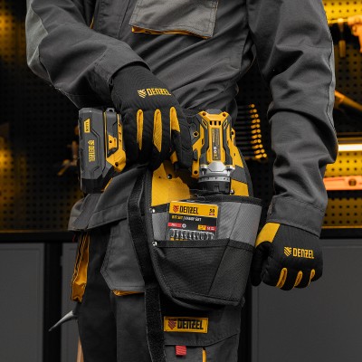 Пояс монтажника, сумки поясные, кобура для шуруповерта Denzel Пояс монтажника, сумки поясные, кобура для шуруповерта Denzel
