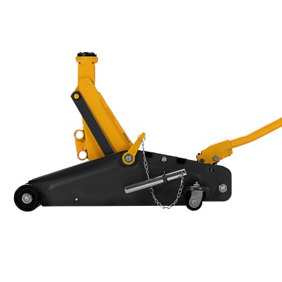 Домкрат гидравлический подкатной с фиксатором, 2,8 т, 135-385 мм, в кейсе Denzel Домкрат гидравлический подкатной с фиксатором, 2,8 т, 135-385 мм, в кейсе Denzel