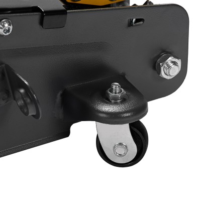 Домкрат гидравлический подкатной с фиксатором, 2,8 т, 135-385 мм, в кейсе Denzel Домкрат гидравлический подкатной с фиксатором, 2,8 т, 135-385 мм, в кейсе Denzel