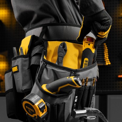 Пояс монтажника, сумки поясные, кобура для шуруповерта Denzel Пояс монтажника, сумки поясные, кобура для шуруповерта Denzel