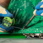 Припой с канифолью, D 2 мм, 50 г, POS61, на пластмассовой катушке Сибртех